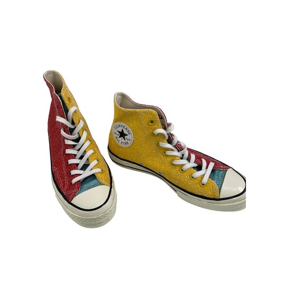 Converse Chuck Taylor All Star 70 Glitter Sneakers Unisex Mens 7.5 Lady 9.5